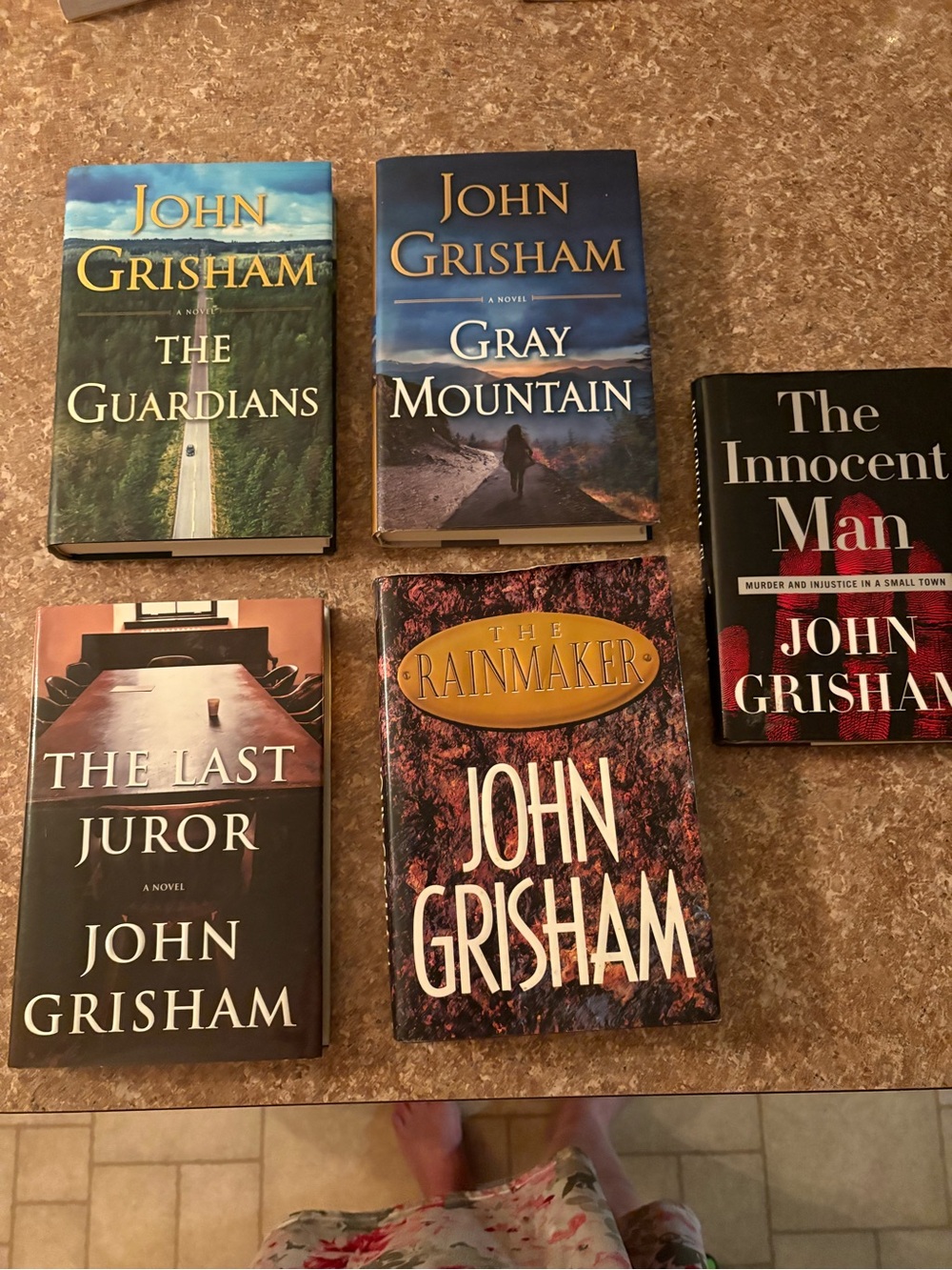 John Grisham Hardcover Book - Pick 1